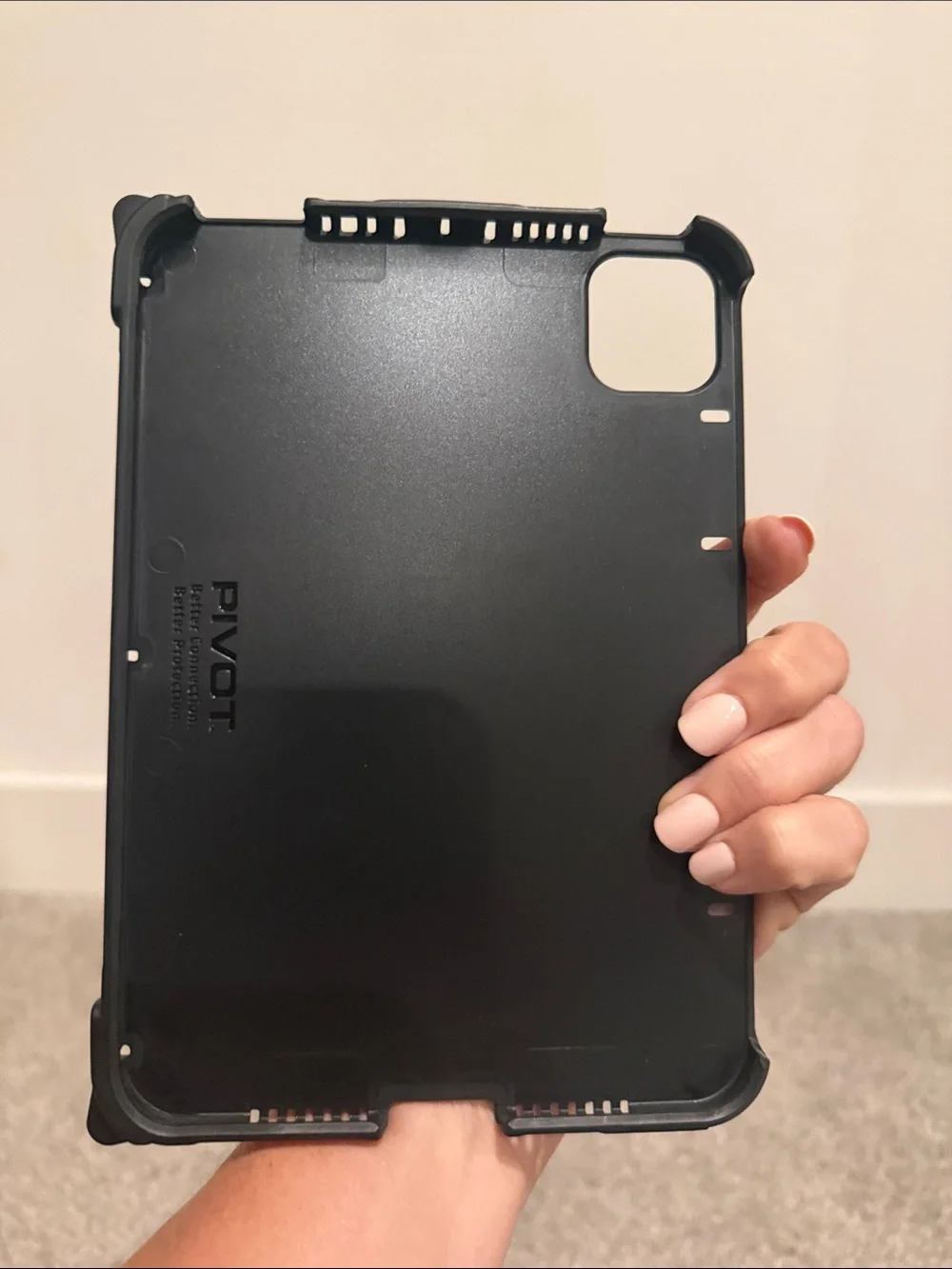 PIVOT Rugged Protective Case for Apple iPad mini 6 / A17 Pro Black